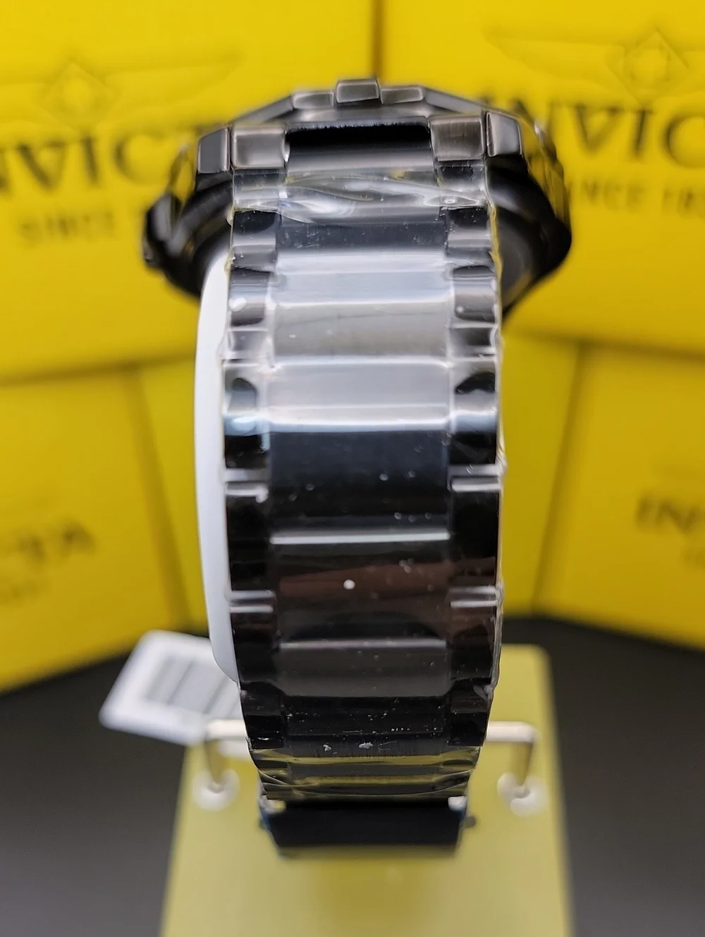 NEW 79017 ⌚️ Invicta Pro Diver Black Meridian Tiffany Aqua Textured 46mm Dial